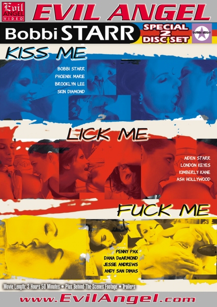 Kiss me, Lick me, Fuck me DVD