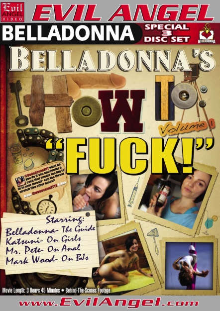 Belladonna's How To Fuck DVD