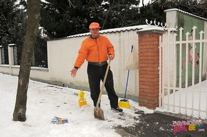 Snow worker Scène 1