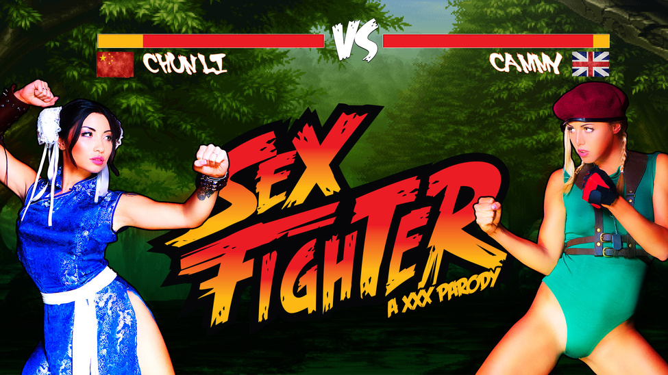 Sex Fighter: Chun Li vs. Cammy (XXX Parody) Escena 1